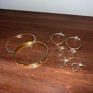 Gold Fashion Jewelry Bundle
